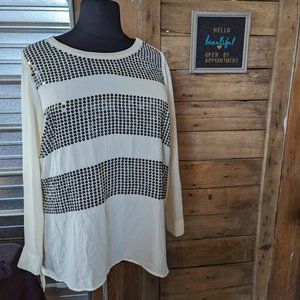 2X Lane Bryant Sequins Top